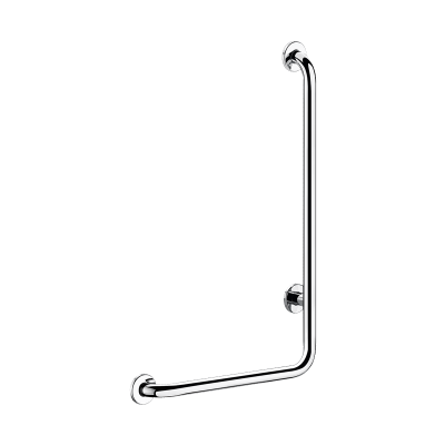 Handlauf L-Form, Edelstahl glänzend, H. 750 mm