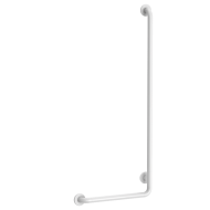 5071N-Handlauf L-Form, Nylon weiß antibakteriell, H. 1.245 mm