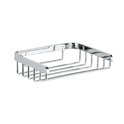 Seifenablage mit Gitter rechteckig für Wandmontage