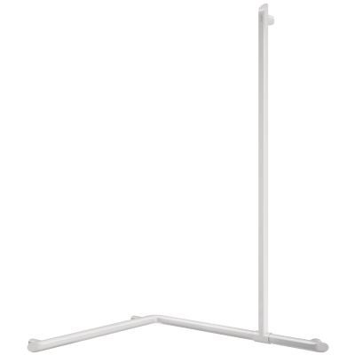 Be-Line® 2-Wand-Duschhandlauf mit vertikaler verschiebbarer Stange