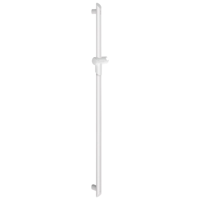 Brausestange gerade Be-Line® weiß mit Schieber