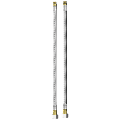 Flexible Anschlussschläuche G 3/8 Edelstahlumflochten