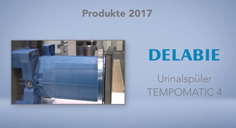 Produktneuheiten 2017 : Der TEMPOMATIC 4 Urinalspüler für Unterputzmontage