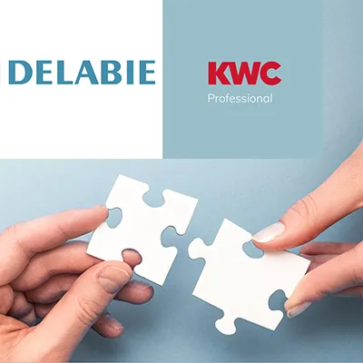 Die DELABIE Gruppe schließt Übernahme von KWC Professional ab