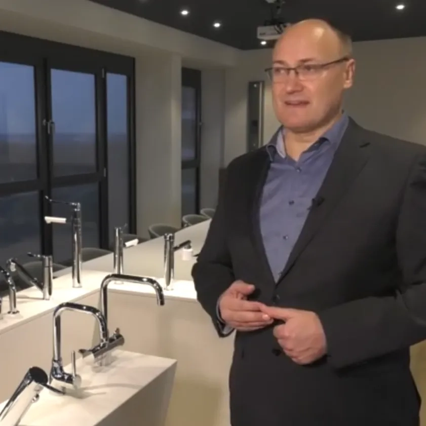 Waschtisch-Einhebelmischer mit Druckausgleichsfunktion SECURITHERM EP BIOSAFE