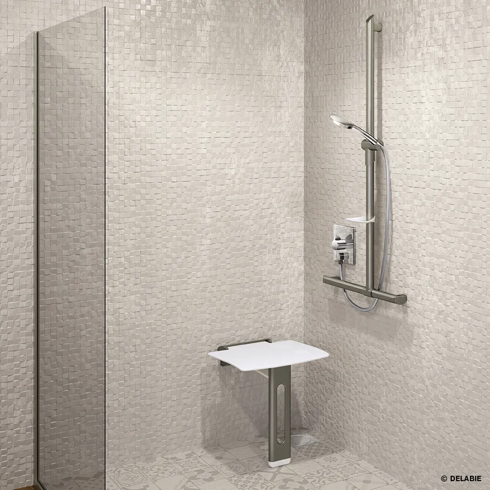 Barrierefreie Hotel-Dusche