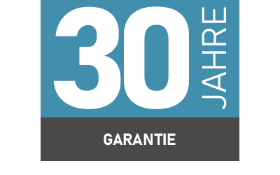 Unsere Garantieerweiterung von 10 auf 30 Jahre