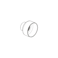 100569-Spülrohrreduktionsstück für Hock-WC