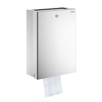 2561D-Spender und Abfallbehälter