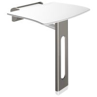 511930C-Be-Line® Duschklappsitz mit Fuß