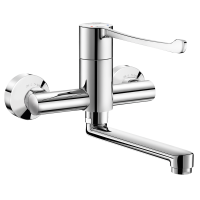 2437-Sequentieller Waschtisch-Einhebelmischer für Wandmontage