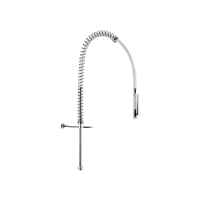 433420-Geschirrspülbrause-Garnitur weiß ohne Armatur