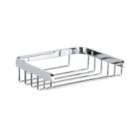 569-Seifenablage mit Gitter rechteckig für Wandmontage