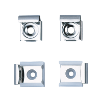 577-Spiegelhalter Edelstahl mit Feder