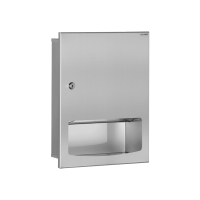 510712S-Papierhandtuchspender Unterputz