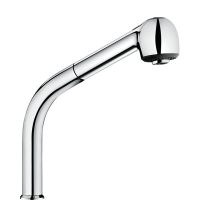 1316-Auszugbrause H.200 auf schwenkbarer Standsäule