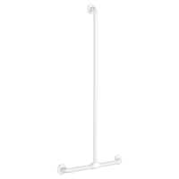 5441N-Handlauf T-Form mit verstellbarer vertikaler Stange, Nylon weiß