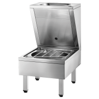 180140-Ausgussbecken/Waschtisch-Kombination bodenstehend