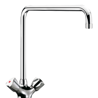 G66453-Zweigriffmischer für Einloch-Standmontage - 45 l/min