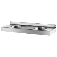 120390-Reihenwaschtisch DUPLO RP für Wandmontage