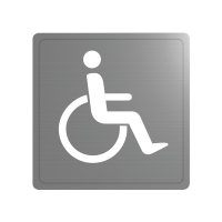 510153S-Symbol aus Edelstahl