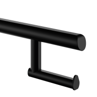 511965BK-WC-Papierhalter für WC-Papierrolle für Be-Line® Stützklappgriff