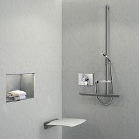 Wie richte ich eine barrierefreie Dusche ein?