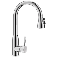 2597-Einhebelmischer mit Auszugbrause