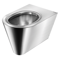 Sanitär-Ausstattung aus Edelstahl