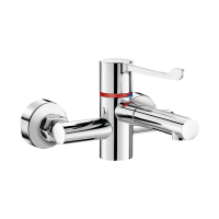 H9611S-Sequentielle Waschtisch-Thermostatarmatur SECURITHERM für Wandmontage