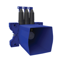 H96BOX-Wasserdichter Unterputzkasten für Brause-Thermostatarmatur