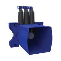 254BOX-Wasserdichter Unterputzkasten für Brause-Einhebelmischer